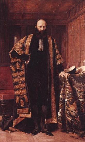 George Richmond Lord Salisbury china oil painting image